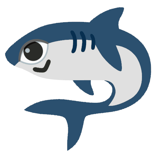 one-eyed blahaj