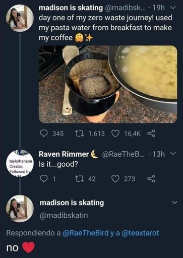 Pasta brew